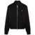 AMI Paris Black Jacket With Adc Logo In Cotton Blend Man Black