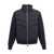 BERLUTI Two-material puffer jacket Blue