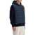 Moncler Hybrid Hooded Cardigan DARK BLUE