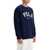 Ralph Lauren Crewneck Sweatshirt With Letter CRUISE NAVY