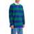 Ralph Lauren Long-Sleeved Striped Polo Shirt For ATHLETIC GREEN/CLASSIC AZURE