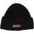 Baracuta Beanie Hat With Logo Patch BLACK