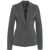 Guess by Marciano Fleece pinstripe blazer Grey