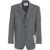 AMARANTO Blazer with seam details Grey