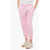 Ralph Lauren Fleece Cotton Blend Sweatpants With Cuffs Pink