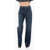 Max Mara Studio Straight-Leg Lina Denims With Dark Wash Blue