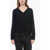 Max Mara Jersey Alghero Sweater With V Neckline Blue