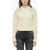 Golden Goose Aran Wool Pullover With Rhinestones White