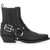 Ganni Chelsea Western Fitted Boot BLACK