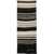 Ganni Striped Wool Scarf BLACK