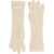 JACQUEMUS Grosgrain Gloves IVORY