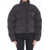 Alexander Wang Cropped Quilted Puffer Jacket BLACK