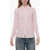 Barbour Awning Striped Linen Relaxed Fit Shirt Pink