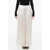 Fabiana Filippi Double-Pleated Palazzo Pants With Satin Effect White