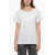 Armani Emporio Crew Neck Attitude T-Shirt With Ton Sur Ton Logo White