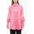 Patou Lining Oversized Shirt With Maxi Cuffs Pink