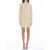 Balmain Pb Labyrinth Monogram Dress BEIGE