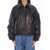 Salvatore Santoro Leather Bomber Jacket BLACK