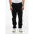 Dolce & Gabbana Cotton Terry Straight Fit Sweatpants Black