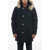 Woolrich Ramar Quilted Artic Parka With Fur Collar Blue