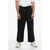 Armani Emporio 3-Pocket Pants With Drawstringed Waist And Ankles Black