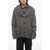 Bottega Veneta Tweed Chunky Alpaca Cardigan With Patch Pockets Brown