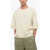 Moncler Roc Nation Crew Neck Virgin Wool Short-Sleeved Sweater White