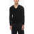 Allude Cashmere V-Neck Sweater Black