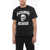 Alexander McQueen Crew Neck Cotton T-Shirt With Lettering Logo Black