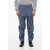 Dior Cotton Cargo Pants With Safety Detail Light Blue