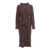 ANTONELLI FIRENZE KNITTED DRESS Brown