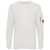 C.P. Company C.P. Company Lambswool Grs Crew Neck Full Knit Clothing M13 OFF WHITE MELANGE