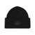 Alexander Wang Alexander Wang Ribbed Beanie With Domed Logo Patch Accessories Black