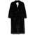 VALENTINI 1972 Valentini 1972 Long Double-Breasted Faux Fur Coat Black