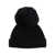 Jean Paul Gaultier Jean Paul Gaultier Wool Beanie With Big Pompom Accessories Black