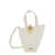 JACQUEMUS Jacquemus Le Petit Bambola Leather Bag Beige