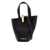 JACQUEMUS Jacquemus Le Petit Bambola Leather Bag Black