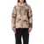 Stone Island Stone Island Printed Hooded Down Jacket Grey