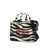 Marc Jacobs Marc Jacobs Medium Zebra-Print Cotton Tote Bag MULTICOLOR