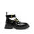 Alexander Wang Alexander Wang Carter Lug Ankle Strap Boot Shoes Black