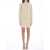 Balmain Pb Labyrinth Monogram Dress Beige