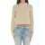 Balmain Pb Labyrinth Monogram Top Beige