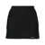 Alexander Wang Alexander Wang Mini Skirt W/ Elasticated Wb & Branded Seam Label Clothing Black