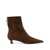 AEYDE Aeyde Zoe Cow Suede Leather Brown Shoes BROWN