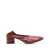 AEYDE Aeyde Gemma Nappa Leather Rust Shoes RED