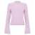 Absolut Cashmere Absolut Cashmere Lilac Cashmere Sweater With Wide Sleeves PINK