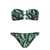 REINA OLGA Reina Olga Bandeau Bikini With Rings Details Clothing LEAF