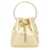 Jimmy Choo Jimmy Choo Bon Bon Leather Bucket Bag GOLD