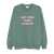 DRÔLE DE MONSIEUR Drôle De Monsieur Le Sweatshirt Slogan Clothing GREEN