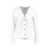 Ganni Ganni Maxi Collar Cotton Shirt WHITE